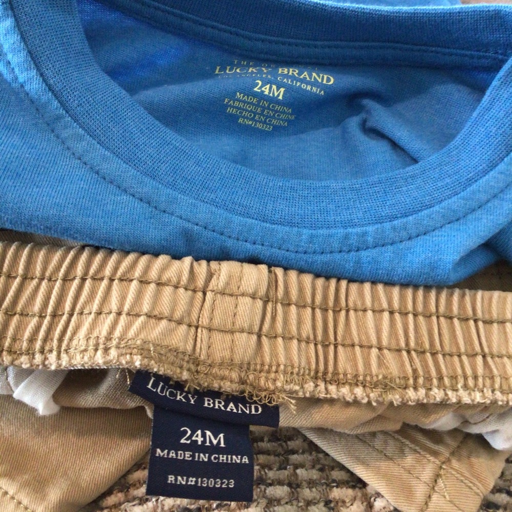 Lucky Brand Boys 2 pc Set - Picture 3 of 4